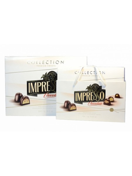 Набор шок. конфет Impresso Premium "белый" 424гр*4 шт Спартак Набор шок. конфет Impresso Premium "белый" 424гр*4 шт Спартак